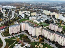 2023 Słoneczne Wzgórze z lotu ptaka